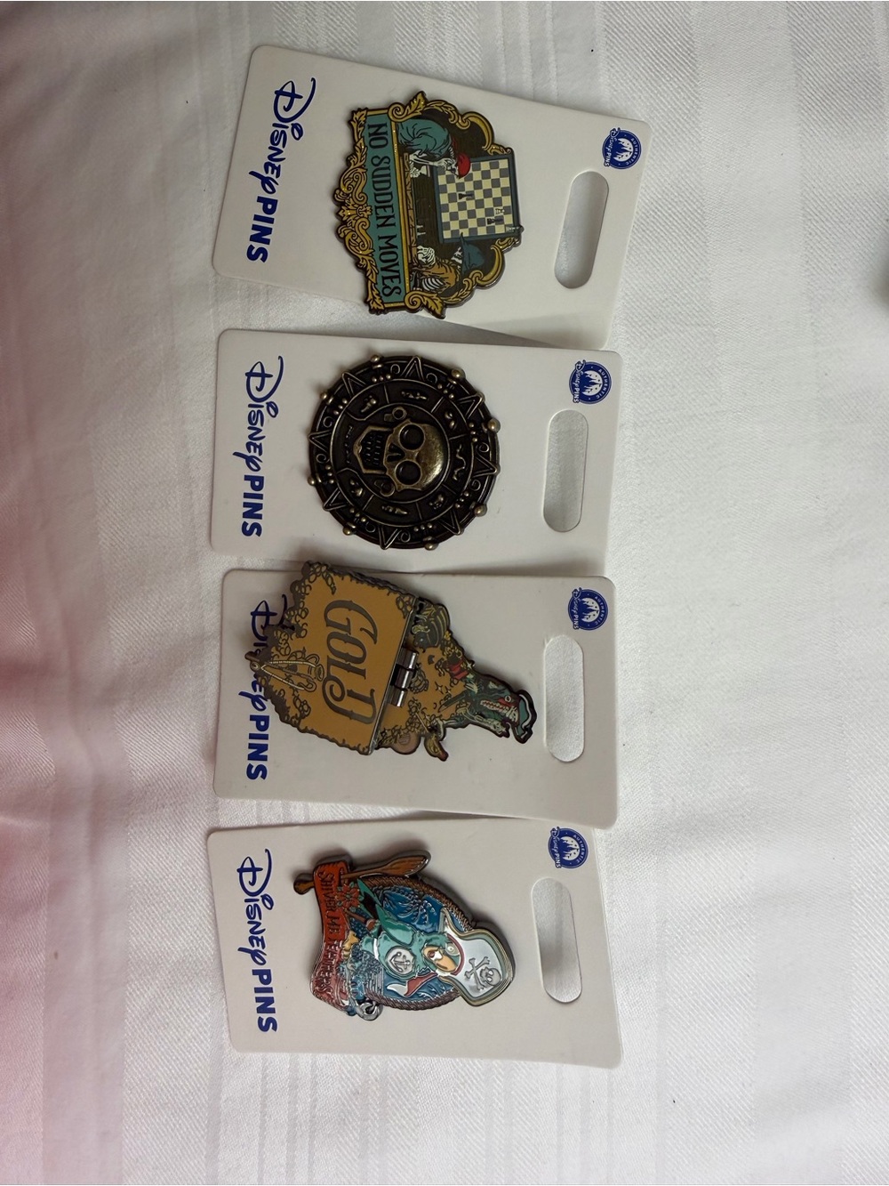 Disney pirates of the Caribbean pin set